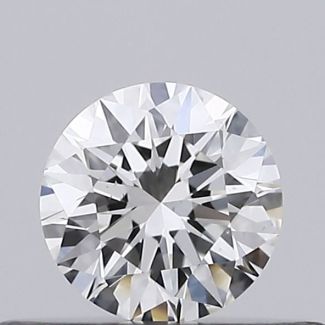 0.24 Carat Round G VS2 EX GIA Natural Diamond