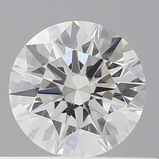 0.5 Carat Round G VVS2 EX GIA Natural Diamond