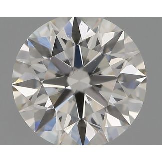 0.41 Carat Round H VS1 EX IGI Natural Diamond