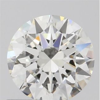 0.60 Carat Round H VS1 EX GIA Natural Diamond