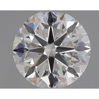 0.5 Carat Round E VVS2 VG EX GIA Natural Diamond