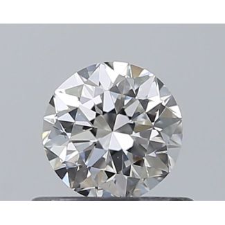 0.5 Carat Round F VS1 VG EX GIA Natural Diamond