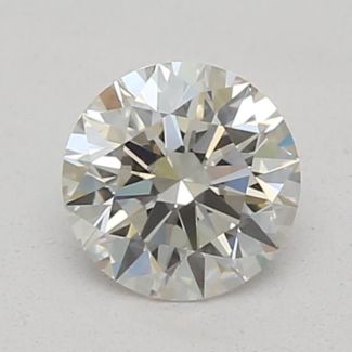 0.32 Carat Round H VS1 EX GIA Natural Diamond