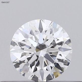 0.31 Carat Round F IF EX GIA Natural Diamond