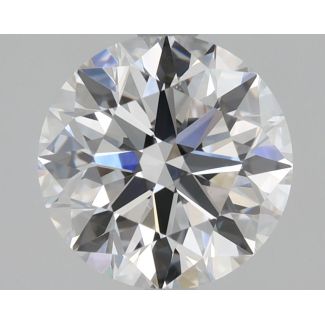 1.01 Carat Round D VVS2 EX GIA Natural Diamond