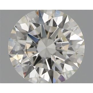 0.50 Carat Round H SI2 EX IGI Natural Diamond