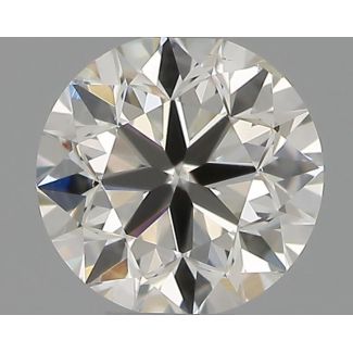 0.30 Carat Round H VS2 VG EX IGI Natural Diamond