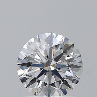 1.0 Carat Round D VVS2 EX GIA Natural Diamond