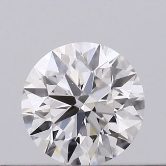 0.2 Carat Round G VS2 EX GIA Natural Diamond