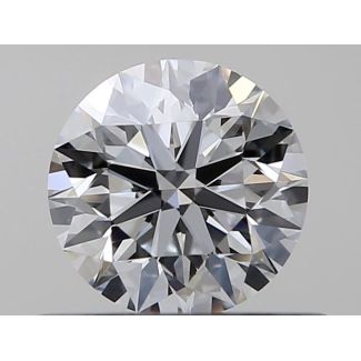 0.43 Carat Round G VVS1 EX GIA Natural Diamond