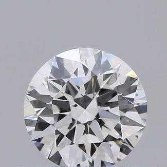 0.32 Carat Round D SI1 EX VG GIA Natural Diamond