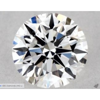 0.4 Carat Round D SI1 EX VG GIA Natural Diamond