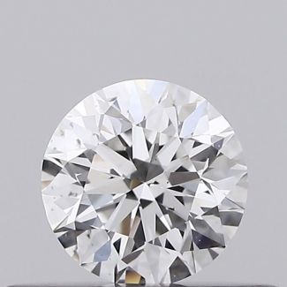 0.3 Carat Round F SI1 EX GIA Natural Diamond