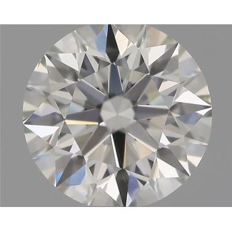 0.70 Carat Round H VS1 EX IGI Natural Diamond