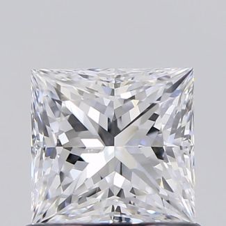 0.73 Carat Princess D VS1 - EX VG GIA Natural Diamond