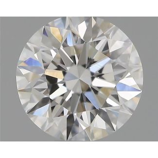 0.60 Carat Round G VVS2 EX GIA Natural Diamond