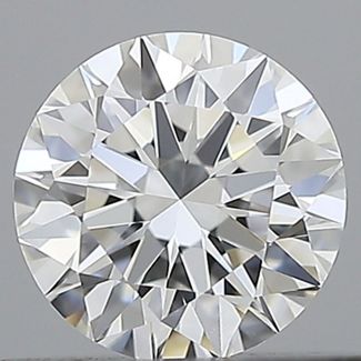 0.42 Carat Round E IF EX GIA Natural Diamond