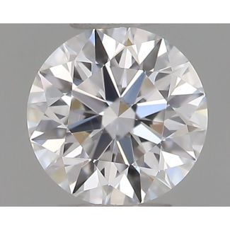 0.33 Carat Round D VVS1 EX GIA Natural Diamond