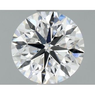 0.9 Carat Round F VS2 VG EX GIA Natural Diamond