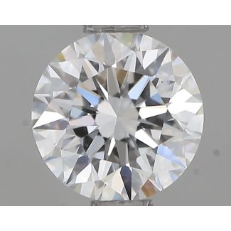 0.71 Carat Round F VS2 EX GIA Natural Diamond