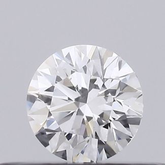 0.23 Carat Round E SI1 EX GIA Natural Diamond