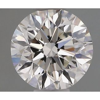 0.8 Carat Round H VVS2 EX GIA Natural Diamond