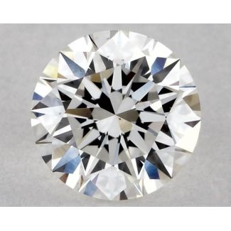 0.45 Carat Round F VS1 EX GIA Natural Diamond