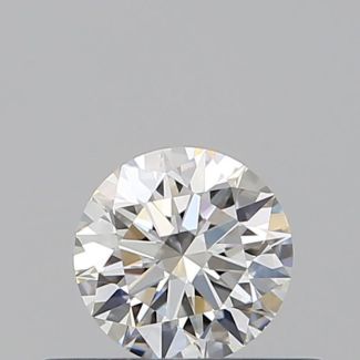 0.35 Carat Round G VVS2 EX VG GIA Natural Diamond