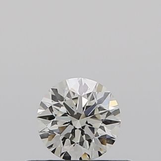 0.30 Carat Round I VS1 EX GIA Natural Diamond