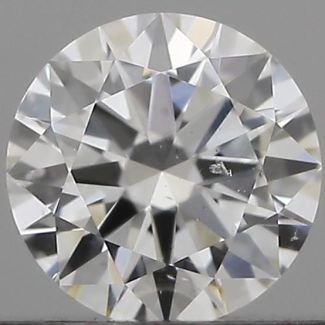 0.30 Carat Round D SI1 EX VG GIA Natural Diamond