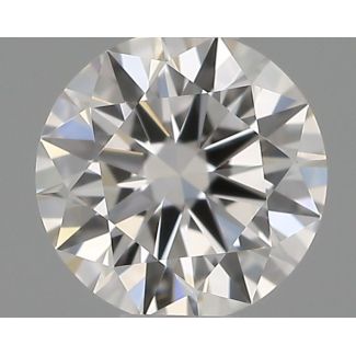 0.3 Carat Round F VVS2 EX GIA Natural Diamond