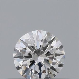 0.23 Carat Round D VVS1 EX GIA Natural Diamond