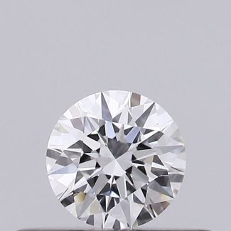 0.24 Carat Round D SI1 EX GIA Natural Diamond