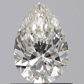 0.61 Carat Pear I VS2 - EX VG GIA Natural Diamond