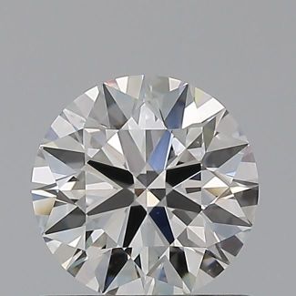 0.71 Carat Round H SI1 EX GIA Natural Diamond