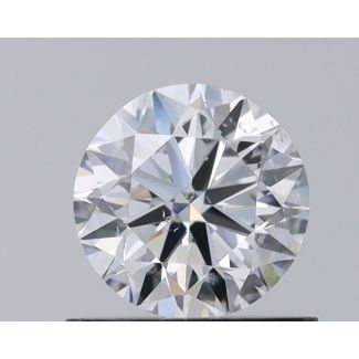 0.7 Carat Round D SI1 VG EX GIA Natural Diamond