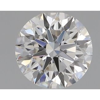 0.63 Carat Round F VS1 EX GIA Natural Diamond