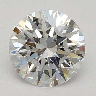 0.56 Carat Round D VVS1 EX GIA Natural Diamond