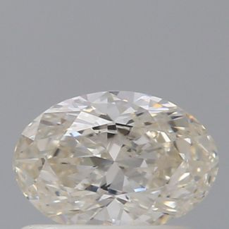 0.60 Carat Oval I VS1 - VG GD GIA Natural Diamond