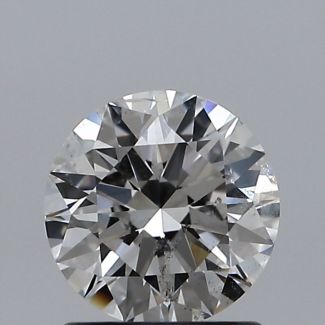 1.01 Carat Round F SI2 EX GIA Natural Diamond