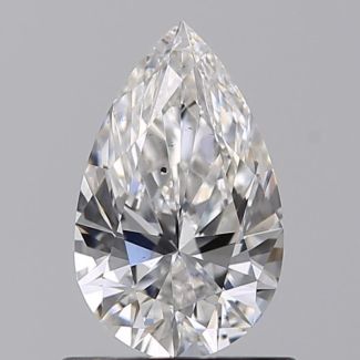 0.70 Carat Pear E SI1 - VG GIA Natural Diamond