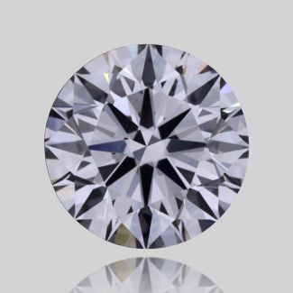 0.52 Carat Round E VVS1 EX GIA Natural Diamond