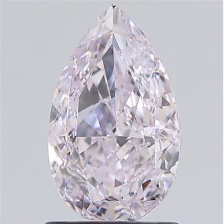 1.5 Carat Pear Light Pink SI1 - EX VG GIA Natural Diamond