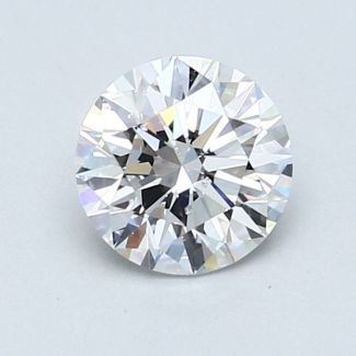 1.01 Carat Round D SI2 EX GIA Natural Diamond