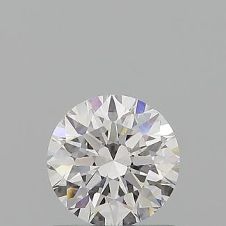 0.9 Carat Round D VVS2 EX GIA Natural Diamond