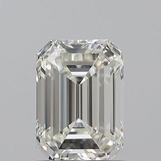 1.01 Carat Emerald H VVS2 - EX IGI Natural Diamond