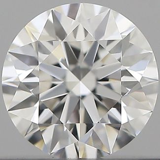 0.36 Carat Round F VS2 EX GIA Natural Diamond