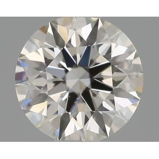 0.5 Carat Round H VS1 EX IGI Natural Diamond