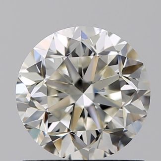 1.01 Carat Round J VS1 F VG GIA Natural Diamond