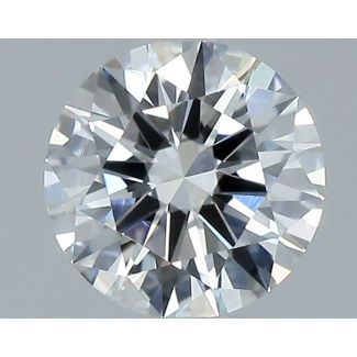 0.5 Carat Round F VS1 EX GIA Natural Diamond